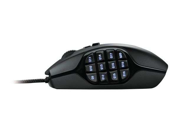 Logitech G600 MMO Gaming Mouse schwarz 910-002865