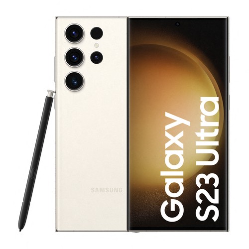 SAMSUNG Galaxy S23 Ultra 5G 256GB Cream EU 17,31cm (6,8") OLED Display, And SM-S918BZEDEUE