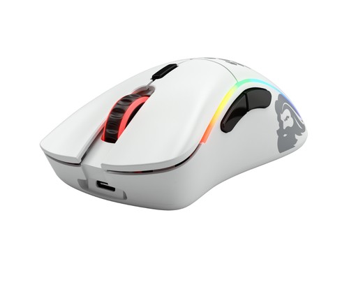 GLORIOUS Model D- Wireless gaming mouse - white, matt GLO-MS-DMW-MW