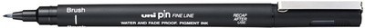 uni-ball Fineliner PIN Brush, dark grey