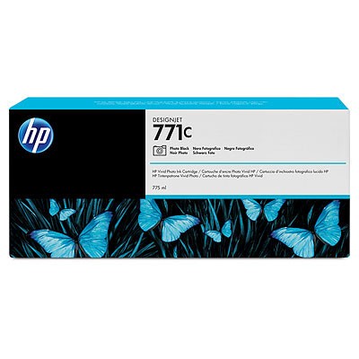 HP 771C - Tintenpatrone Original - Matt- / PhotoSchwarz - 775 ml