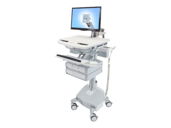 ERGOTRON STYLEVIEW CART WITH LCD ARM SV44-1242-2