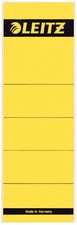 LEITZ Ordnerrücken-Etikett, 61 x 192 mm, kurz, breit, gelb