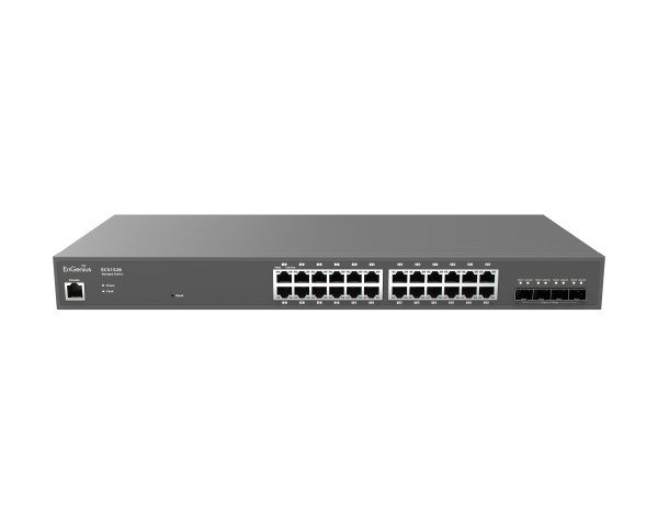 ENGENIUS ECS1528 24-port GbE 4*10Gb SFP 1402A0097305