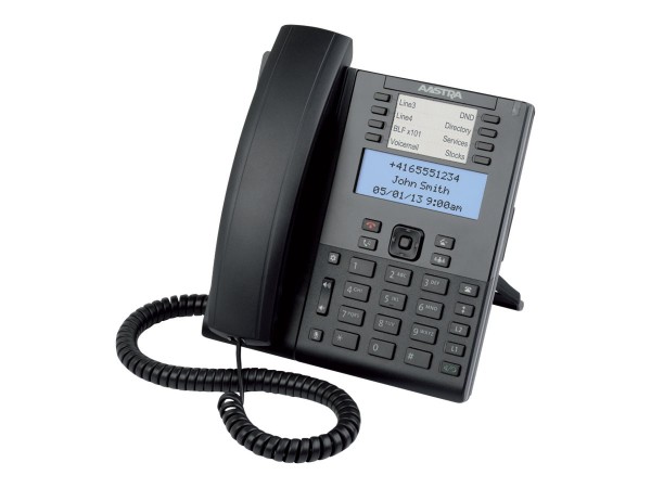 MITEL MITEL 6865 VoIP-Telefon SIP RTCP RTP SRTP 9 Leitungen (80C00001AAA-A)
