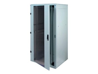 TRITON - 19"" Standschrank zerlegbar 45HE/800x900 Glastür RZA-45-A89-CAX-A1