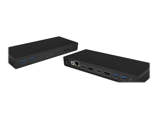 ICY BOX IB-DK2245AC - Dockingstation - USB-C / Thunderbolt 3 - 2 x HDMI, 2 IB-DK2245AC