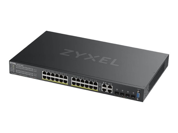 ZYXEL Switch GS2220-28HP 24Port+4xSFP/Rj45 Gigabit L2 375W GS2220-28HP-EU0101F