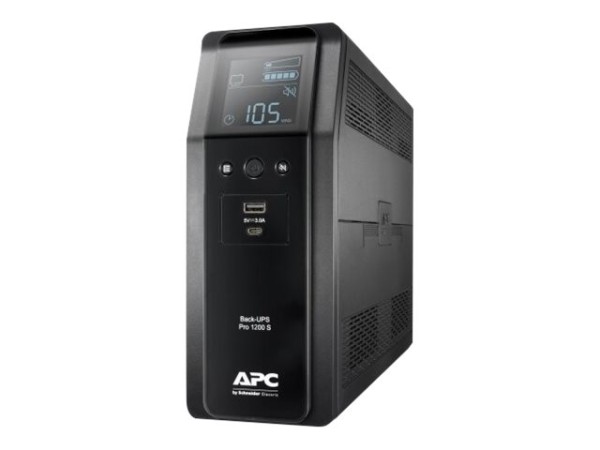 APC Back UPS Pro BR 1200VA Sinewave 8 Outlets AVR LCD interface BR1200SI