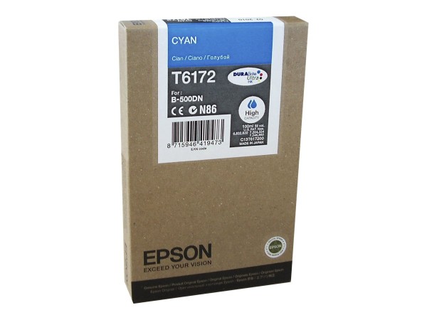 EPSON T6172 Cyan Tintenpatrone C13T617200
