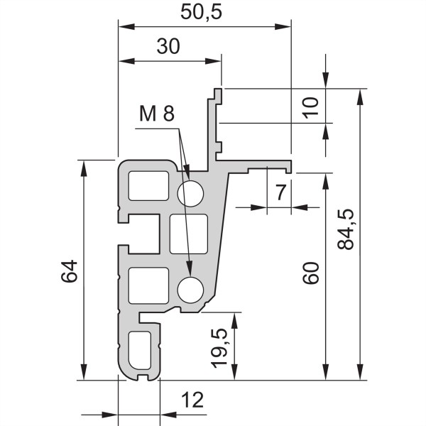 SCHROFF nVent SCHROFF Varistar CP Netzwerkschrank-Systemchassis (B x H x T) 28230197