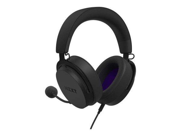 NZXT Wired Closed Back Headset 40mm Black V2 AP-WCB40-B2 retail AP-WCB40-B2