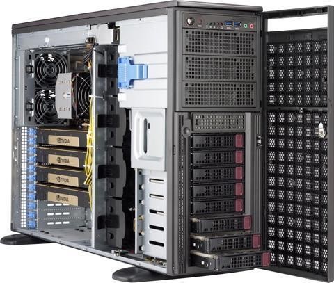 SUPERMICRO SUPERMICRO SYS-540A-TR PC/Workstation Barebone Full-Tower Schwarz Intel C621 (SYS-540A-TR)