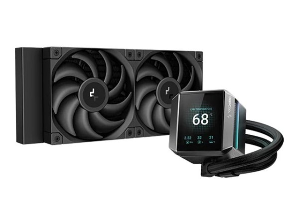 DEEPCOOL Mystique LCD 240 Komplett-Wasserkühlung - 240mm R-LX550-BKDSNC-G-1