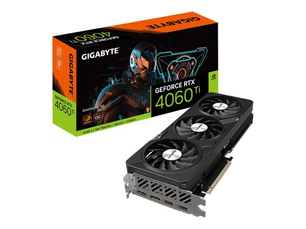 GIGABYTE GeForce RTX 4060Ti 8GB GV-N406TGAMING OC-8GD