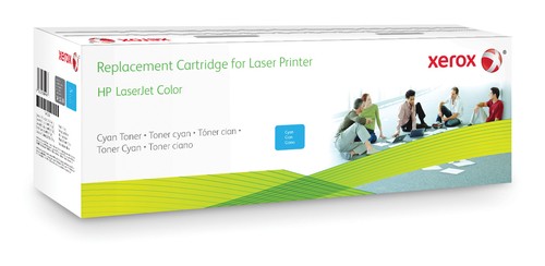 Xerox Tonerpatrone Cyan. Entspricht HP CF401A. Mit HP Colour LaserJet Pro M252 - Colour LaserJet Pro M274 - Colour LaserJet Pro M277 kompatibel